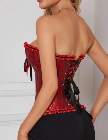 Corset Shein, roșu