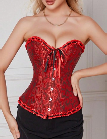 Corset Shein, roșu