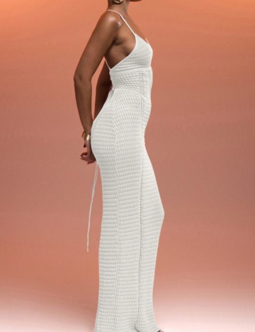 Rochie maxi Shein, alb