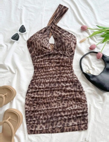 Rochie mini Shein, maro