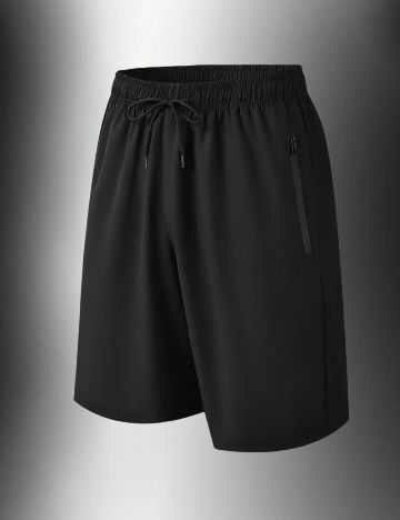 Pantaloni scurți Shein, negru