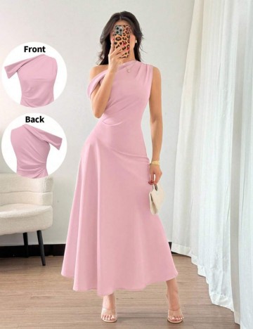 Rochie maxi Shein, roz