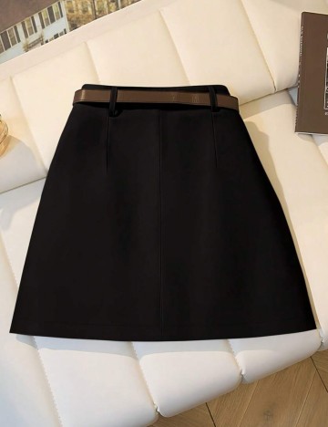 Fustă mini Shein, negru