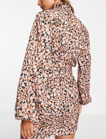 Rochie mini PRETTY LAVISH, mix culori