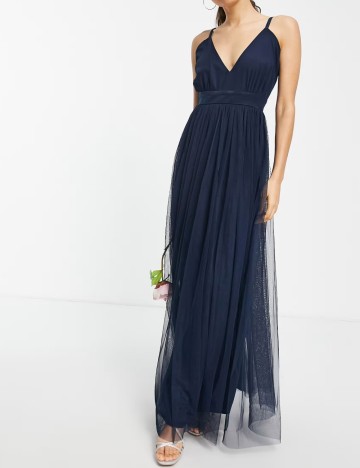 Rochie maxi Anaya, albastru