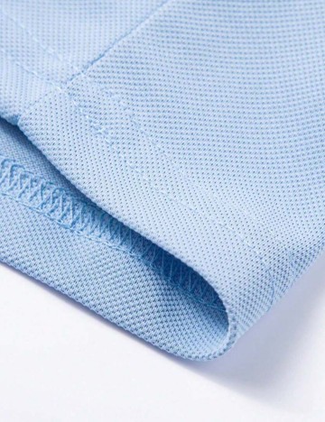 Tricou polo Shein, albastru