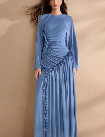 Rochie maxi Shein, albastru