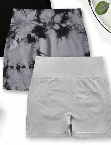 Set colanți scurți Shein, mix culori