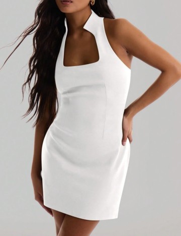 Rochie mini Shein, alb