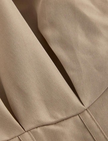 Rochie maxi Shein Curve+, bej