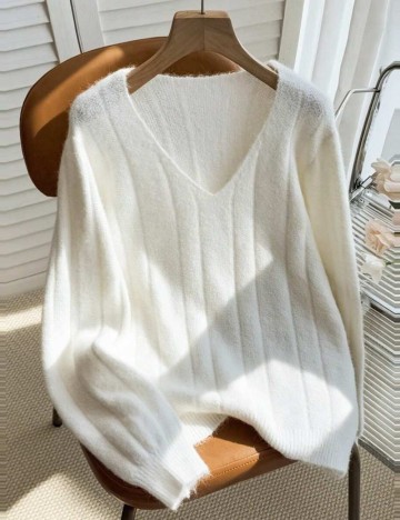 Pulover Shein, alb