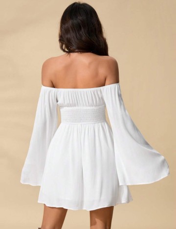 Rochie mini Shein, alb