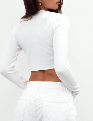 Bluză Shein MUSERA, alb
