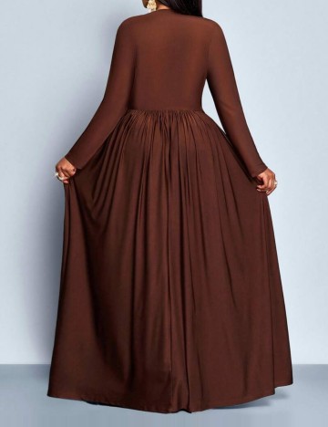 Rochie maxi Shein, maro