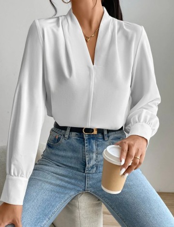 Cămașă Shein, alb