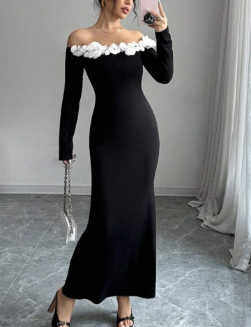 Rochie maxi Shein, negru