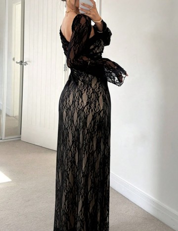 Rochie maxi Shein, mix culori