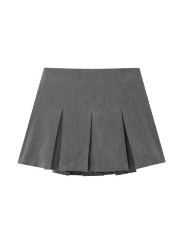 Fustă Pantalon Shein, gri