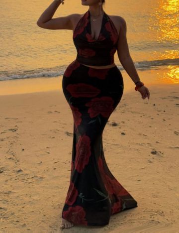 Compleu Shein Curve+, mix culori