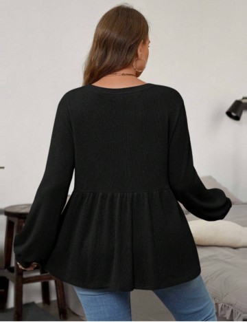 Bluză Shein Curve+, negru