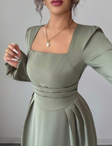 Rochie maxi Shein, verde