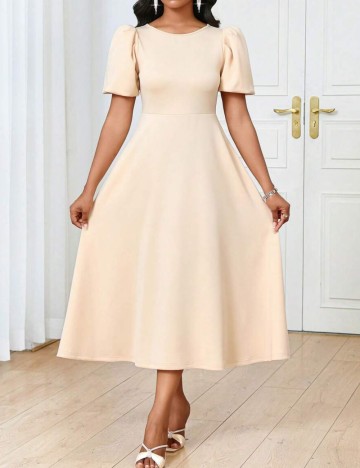 Rochie maxi Shein, bej