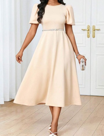 Rochie maxi Shein, bej