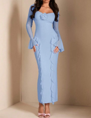 Rochie maxi Shein, albastru