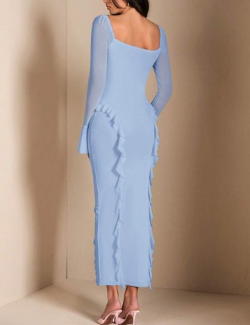 Rochie maxi Shein, albastru