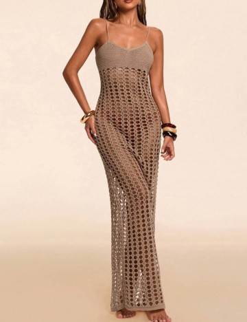 Rochie maxi Shein, maro