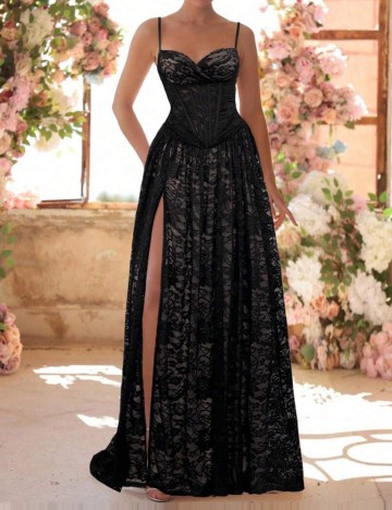 Rochie maxi Shein, negru