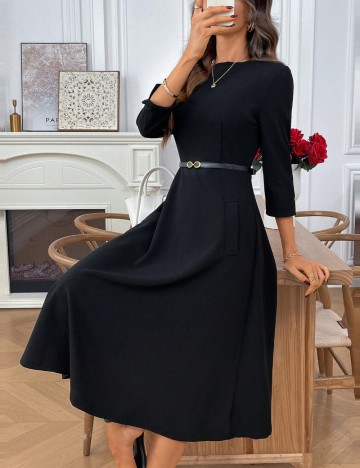 Rochie midi Shein, negru