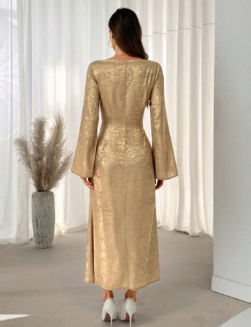 Rochie maxi Shein, auriu