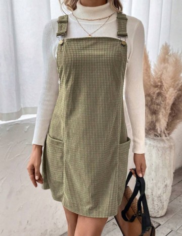 Rochie mini Shein, kaki