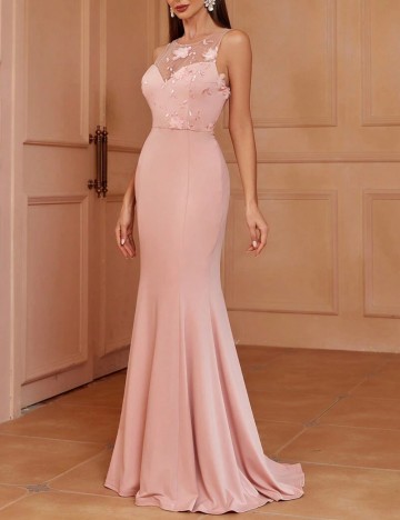 Rochie maxi Shein, roz