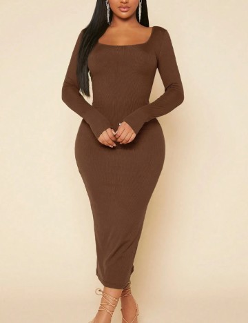 Rochie midi Shein, maro