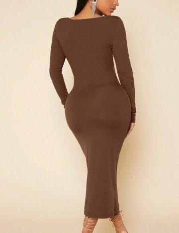 Rochie midi Shein, maro