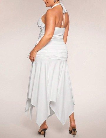 Compleu Shein Curve+, alb