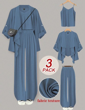 Compleu Shein Curve+, albastru