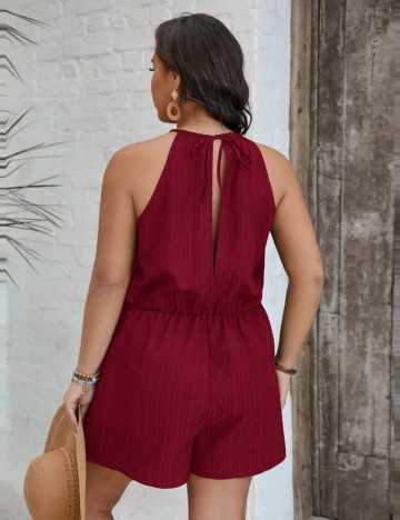 Salopetă Shein, vișiniu