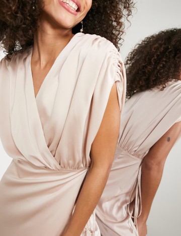 Rochie maxi ASOS, roz