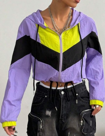 Jachetă Shein, mix culori