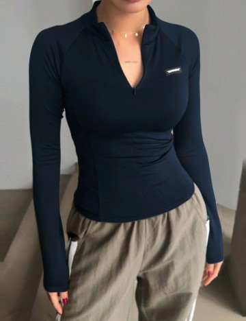 Bluza Sport Shein, albastru