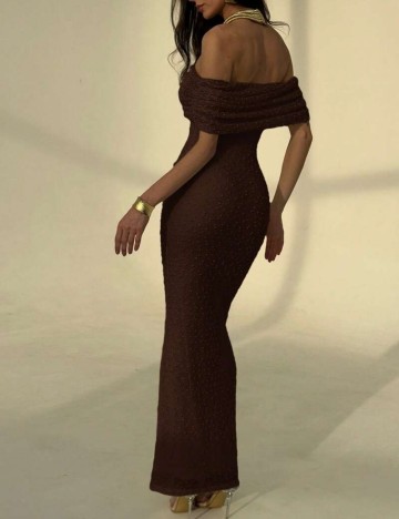 Rochie maxi Shein, maro