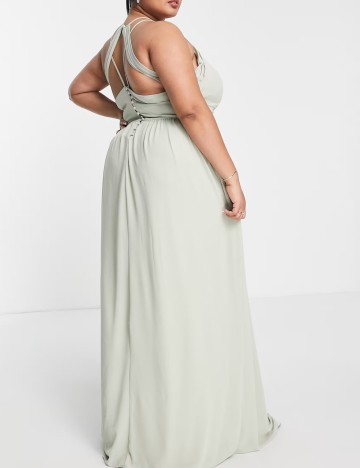 Rochie maxi TFNC, verde