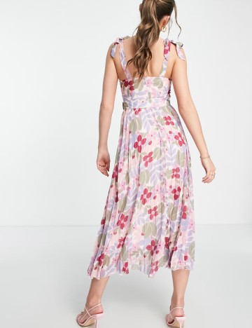 Rochie maxi Style Cheat, mix culori