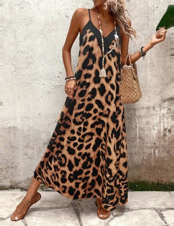 Rochie midi Shein, maro