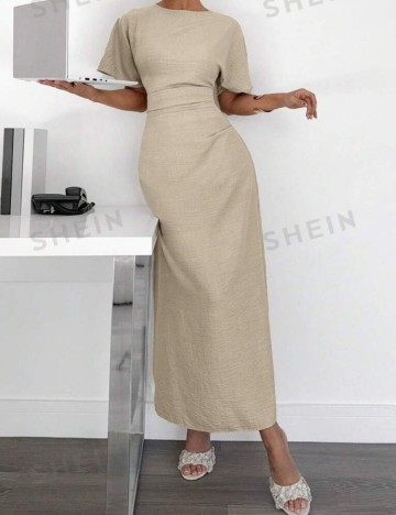 Rochie maxi Shein, bej
