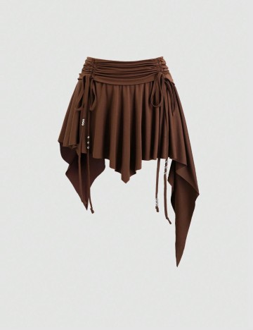 Fustă mini Shein, maro