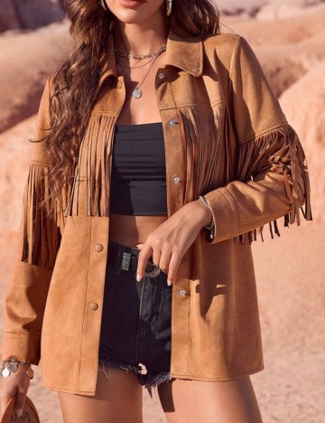 Cămașă Shein, maro